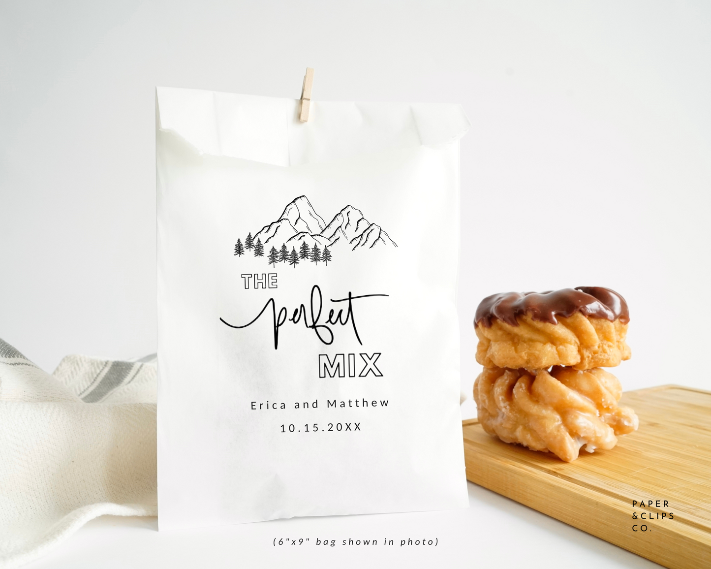 The Perfect Mix - White Party Bags