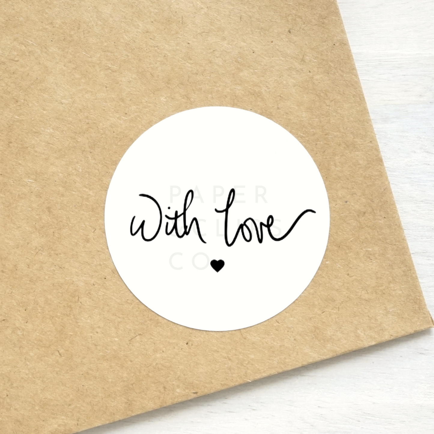 With Love Stickers