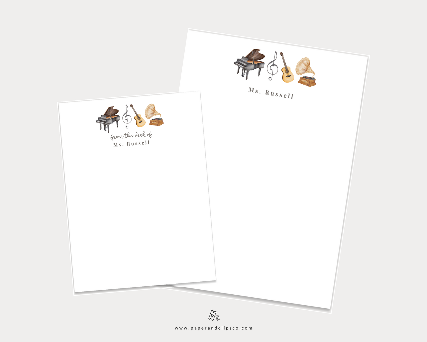 Music Teacher Notepad