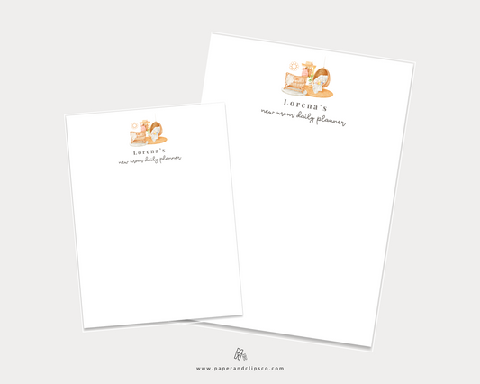 New Mom Daily Planner Notepad