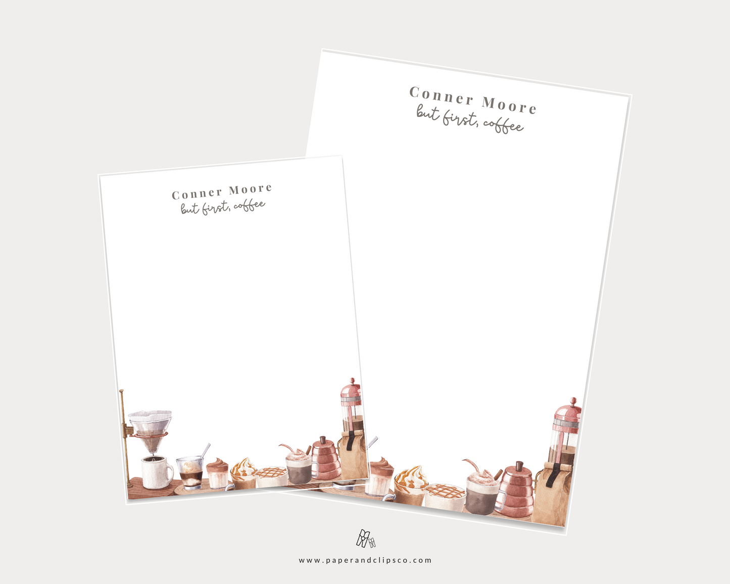 But First, Coffee Notepad