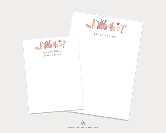 Makeup Artist Planner Notepad