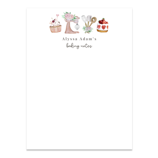 Baker's Notepad