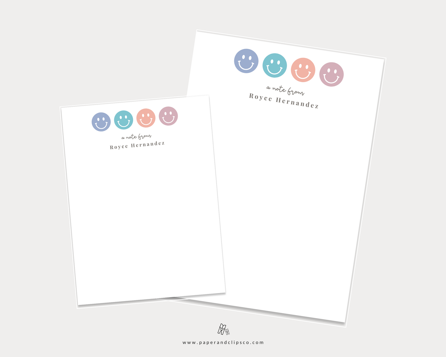 Smiley Face Notepad