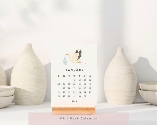 Nursery Mini Calendar