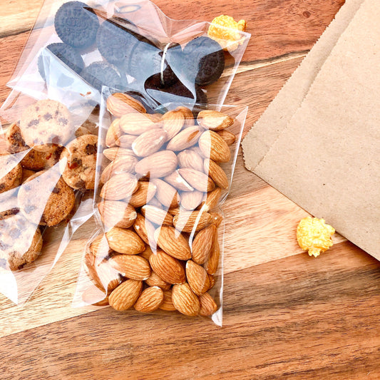 Clear Self-Adhesive Bags (Various Sizes)