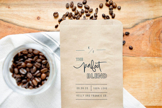 The Perfect Blend - Brown Party Bags