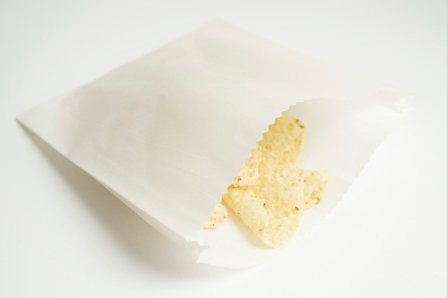 Small 6x6 Food Safe Grease Resistant White Paper Bags