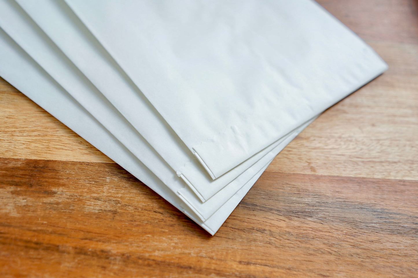 Jumbo Food Safe Grease Resistant White Paper Bags