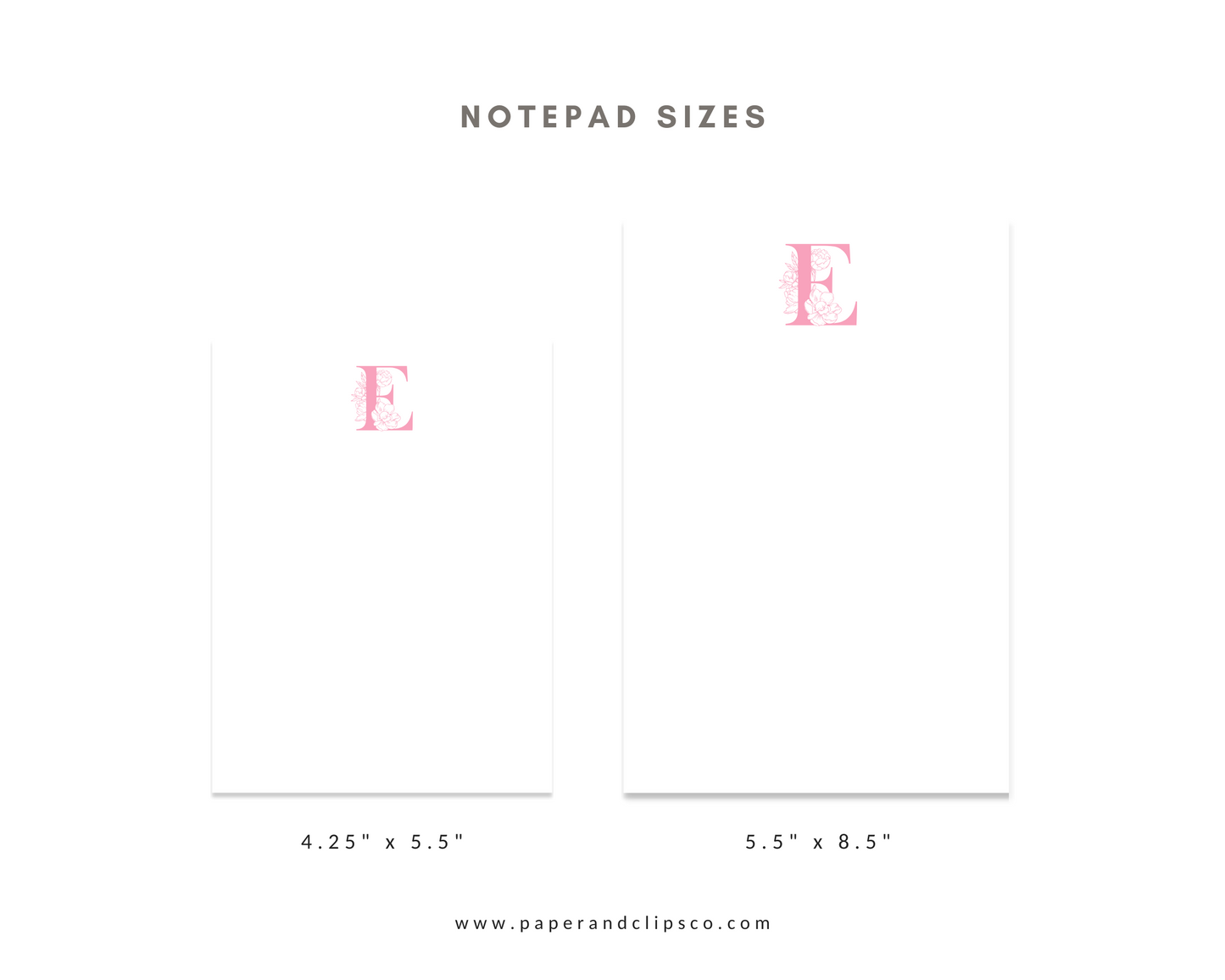 Floral Garden Notepad