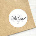 With Love Stickers