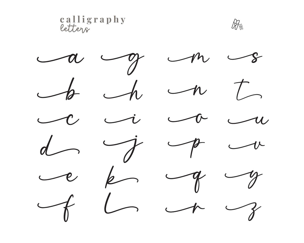 Calligraphy Initial with Name Notepad