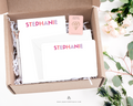 Custom Name Stationery Gift Set