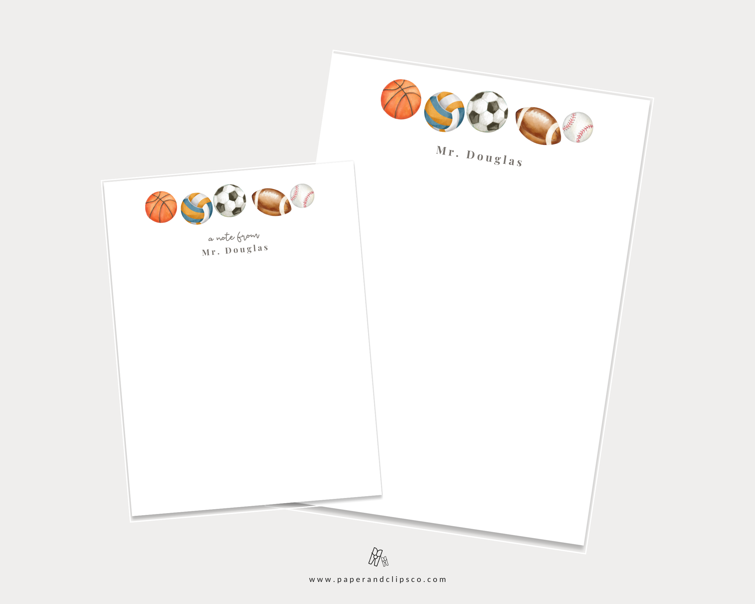 Coach Teacher Notepad