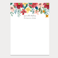 Spring Floral Notepad