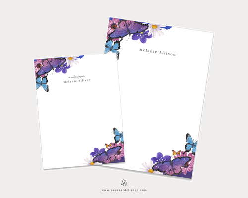 Butterfly Notepad
