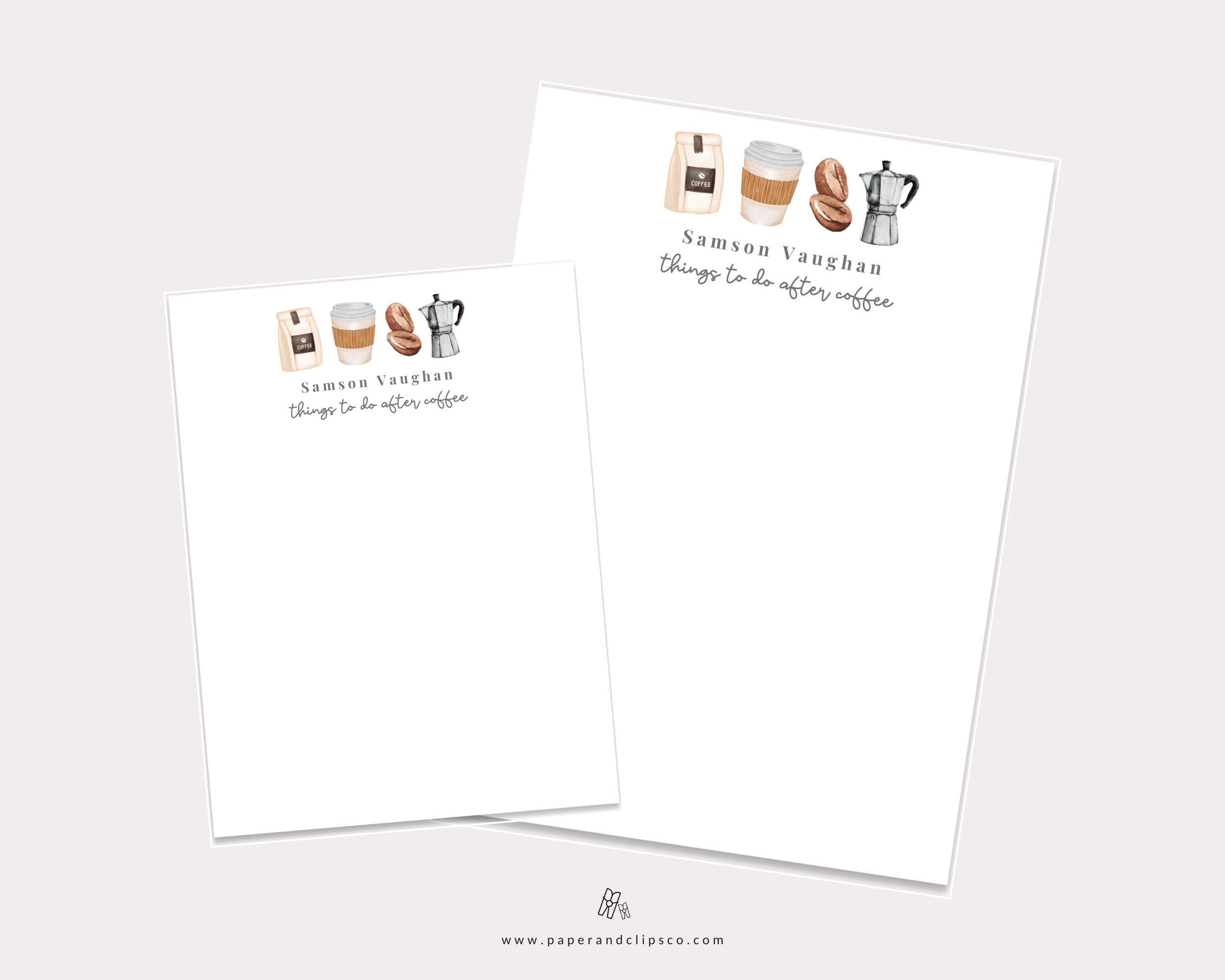 Coffee Lover Notepad