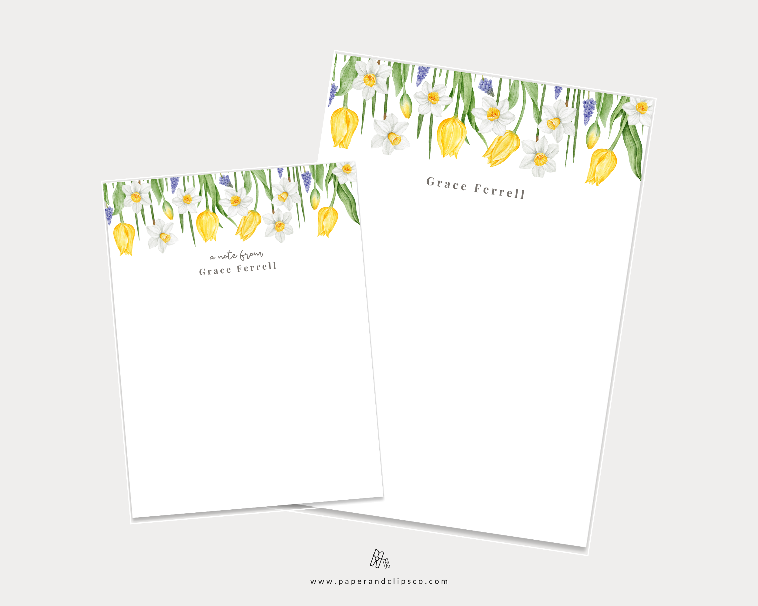 Spring Floral Notepad