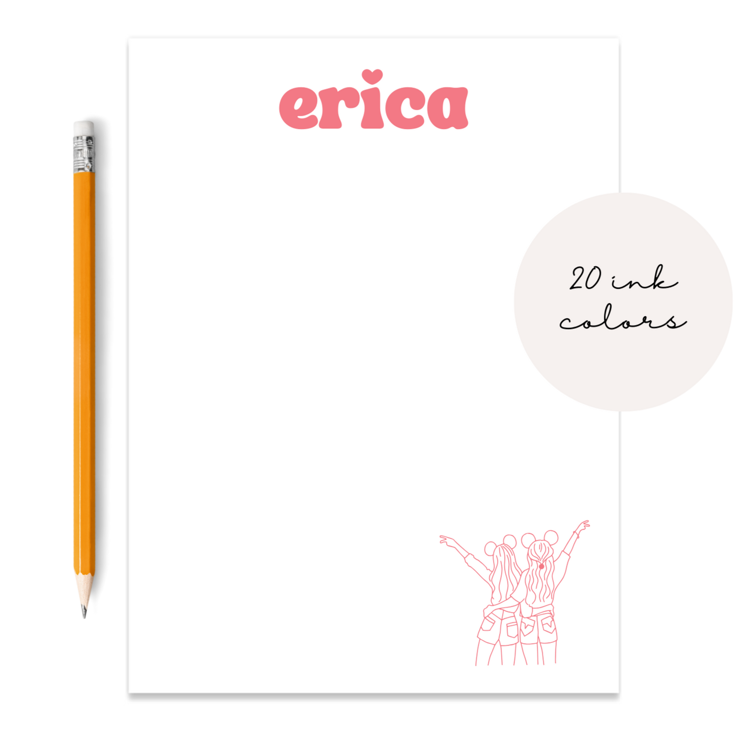 Best Friends Notepad