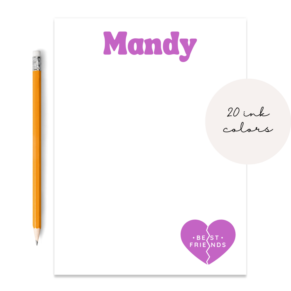 Best Friend Notepad