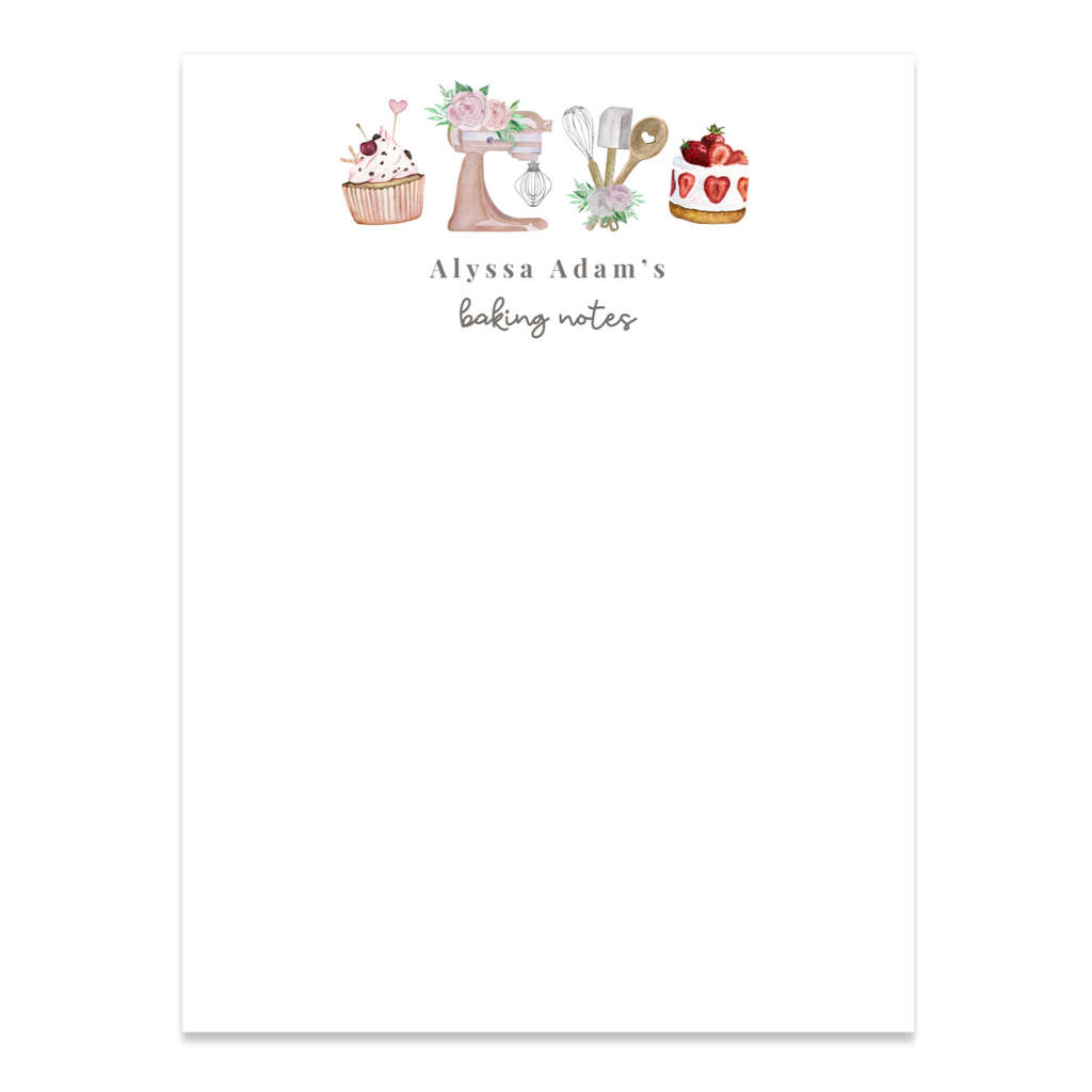 Baker's Notepad