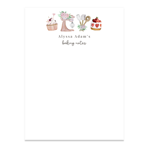 Baker's Notepad