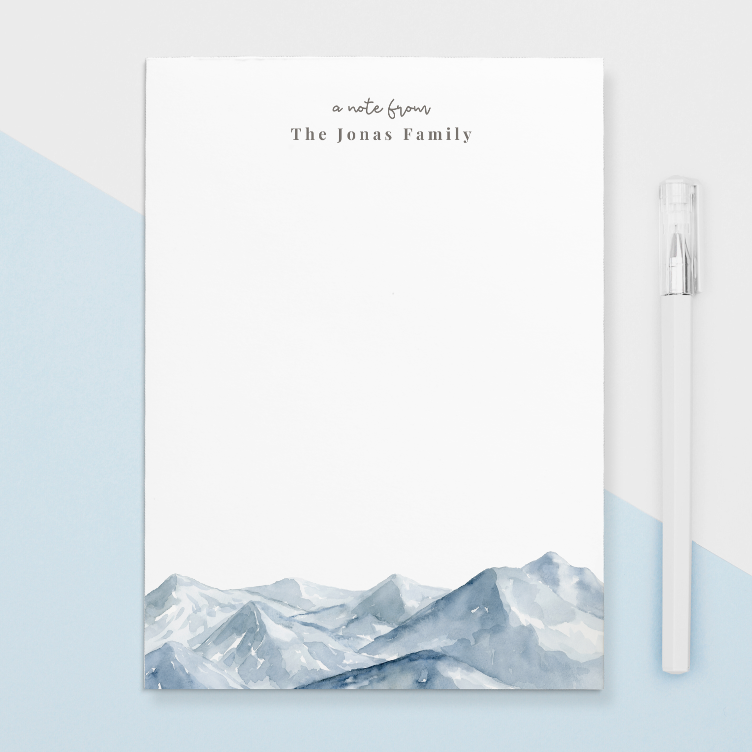 Give a thoughtful and useful gift a friend, spouse, father, employee, or just anyone (really) would love to receive. Personalized notepads are exactly the gift they’d love.