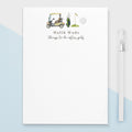 personalized golf notepad gift, golf notepad stationery