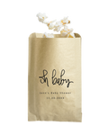 Oh Baby - Brown Party Bags