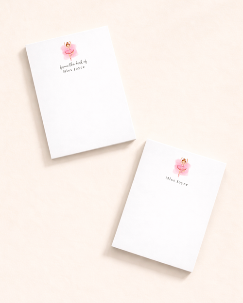 Ballerina Notepad