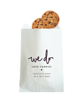 We Do Love Cookies - White Party Bags