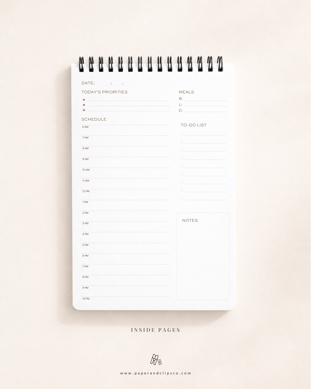 Colorful Teacher Daily Planner