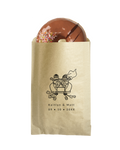 Just Married Wedding Car - Brown Party Bags