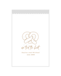 We Tied The Knot - White Party Bags