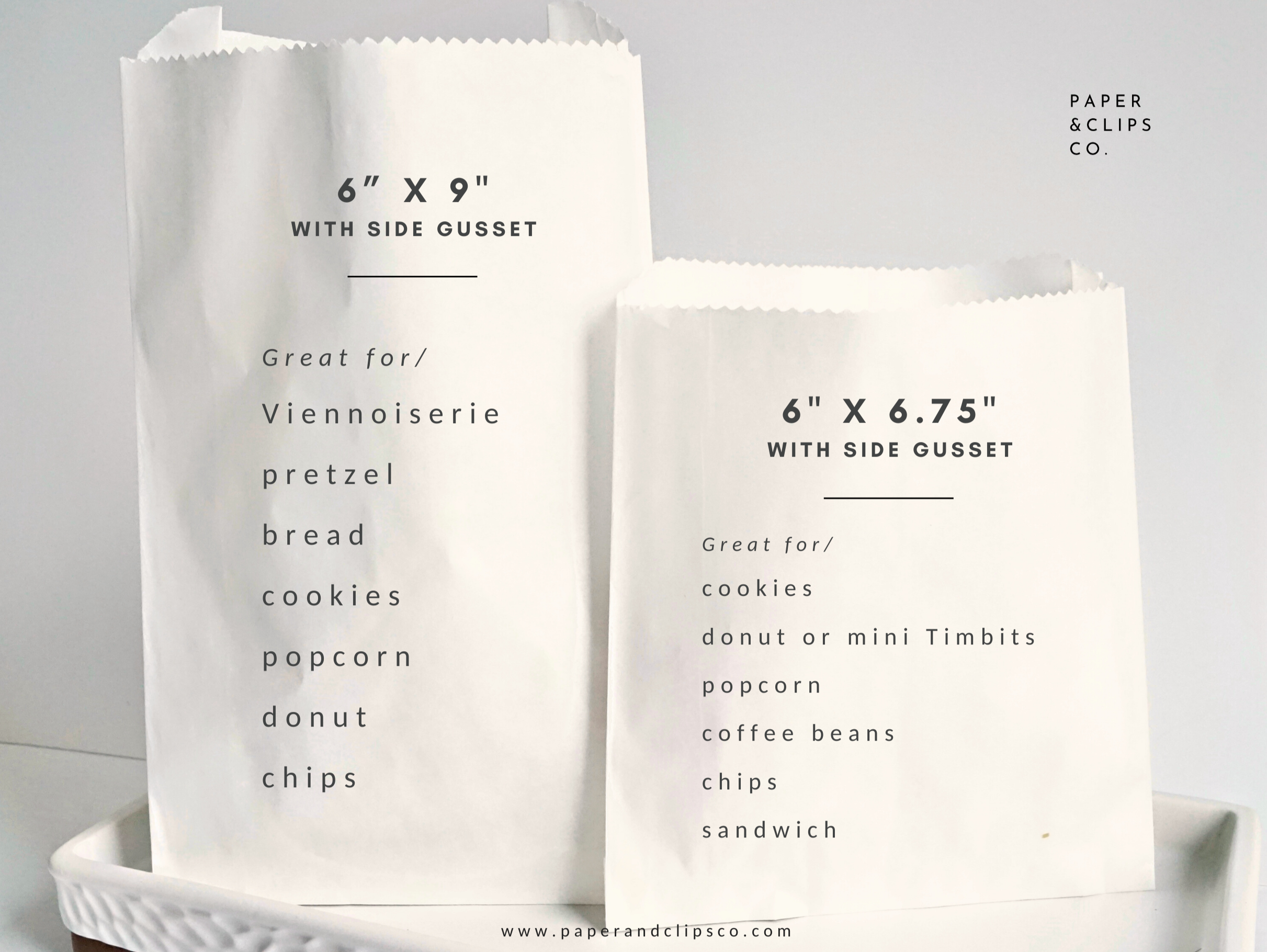 Just Married Wedding Car - White Party Bags