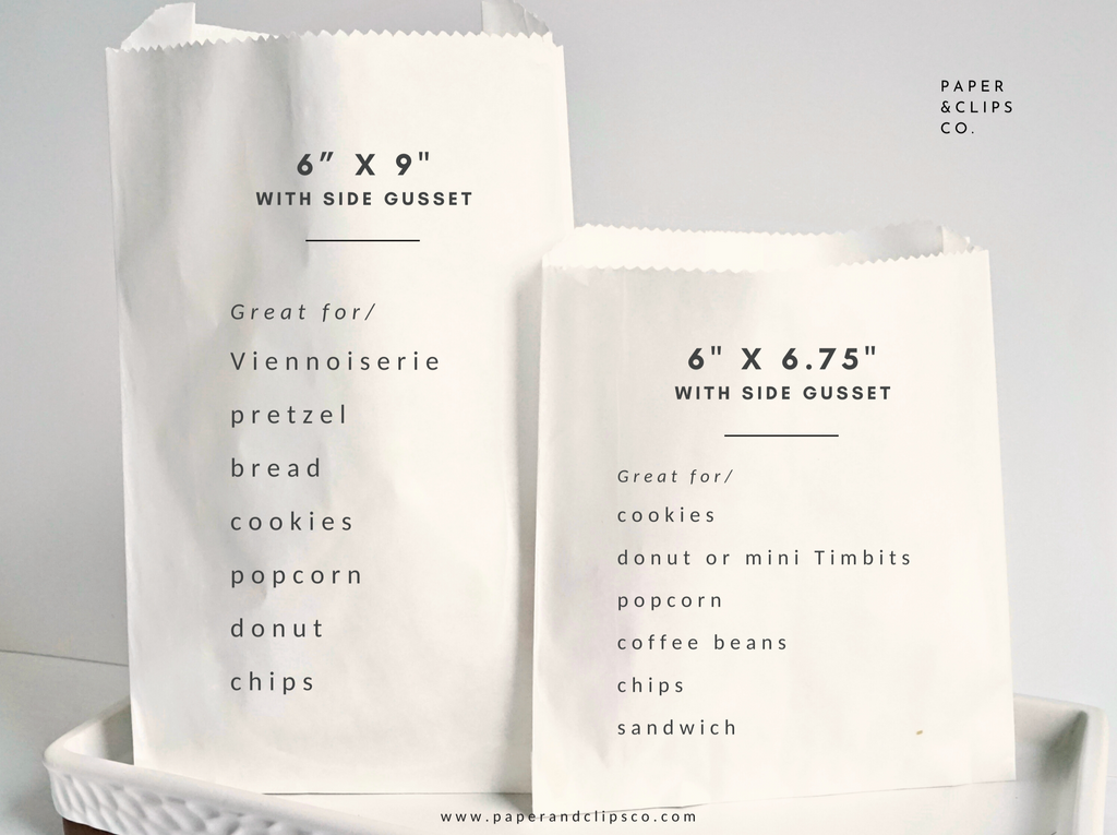 Custom Birthday Bags - White