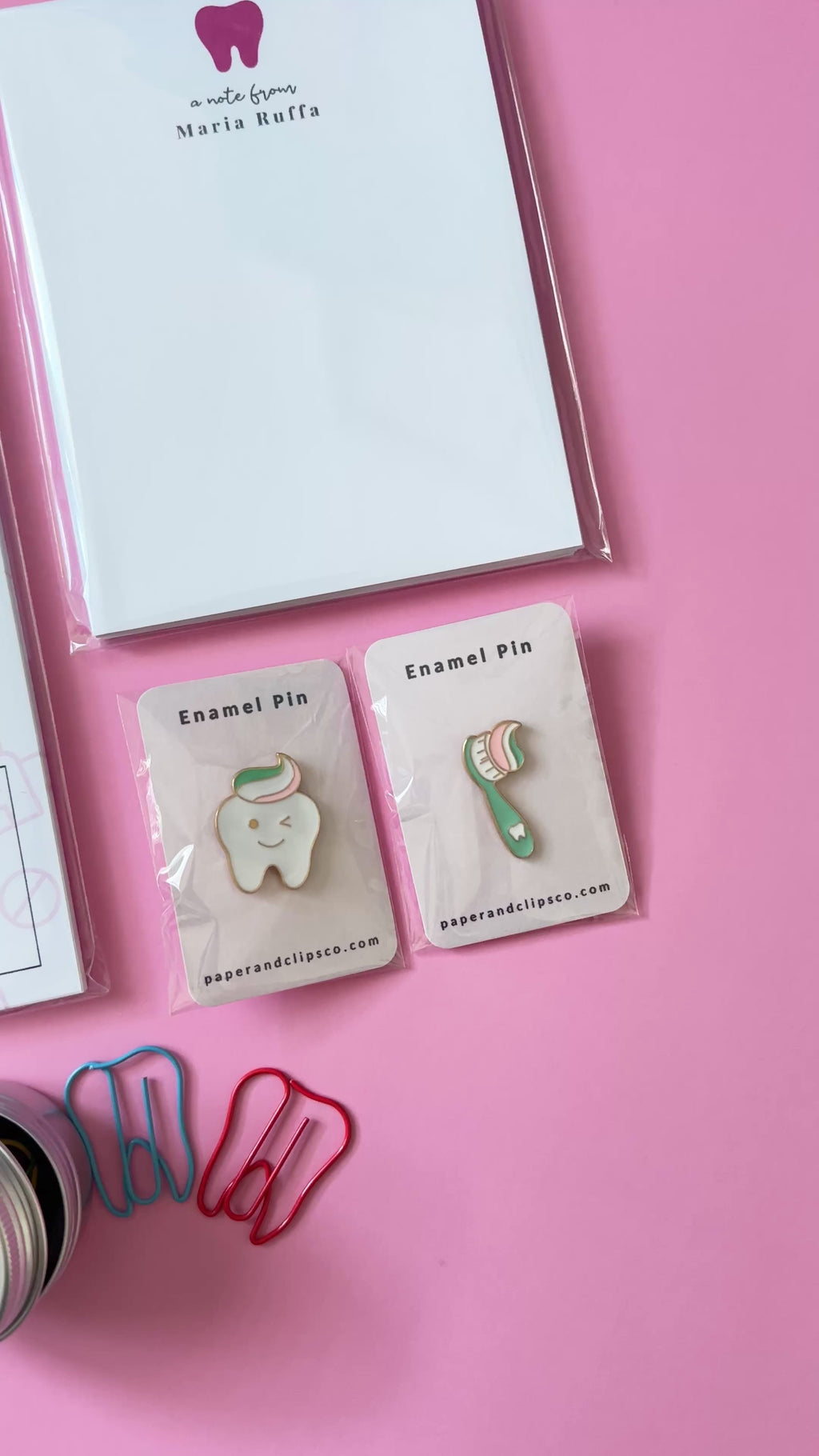 Personalized Dental Gift Set – Unique Gifts for Dentists & Hygienists