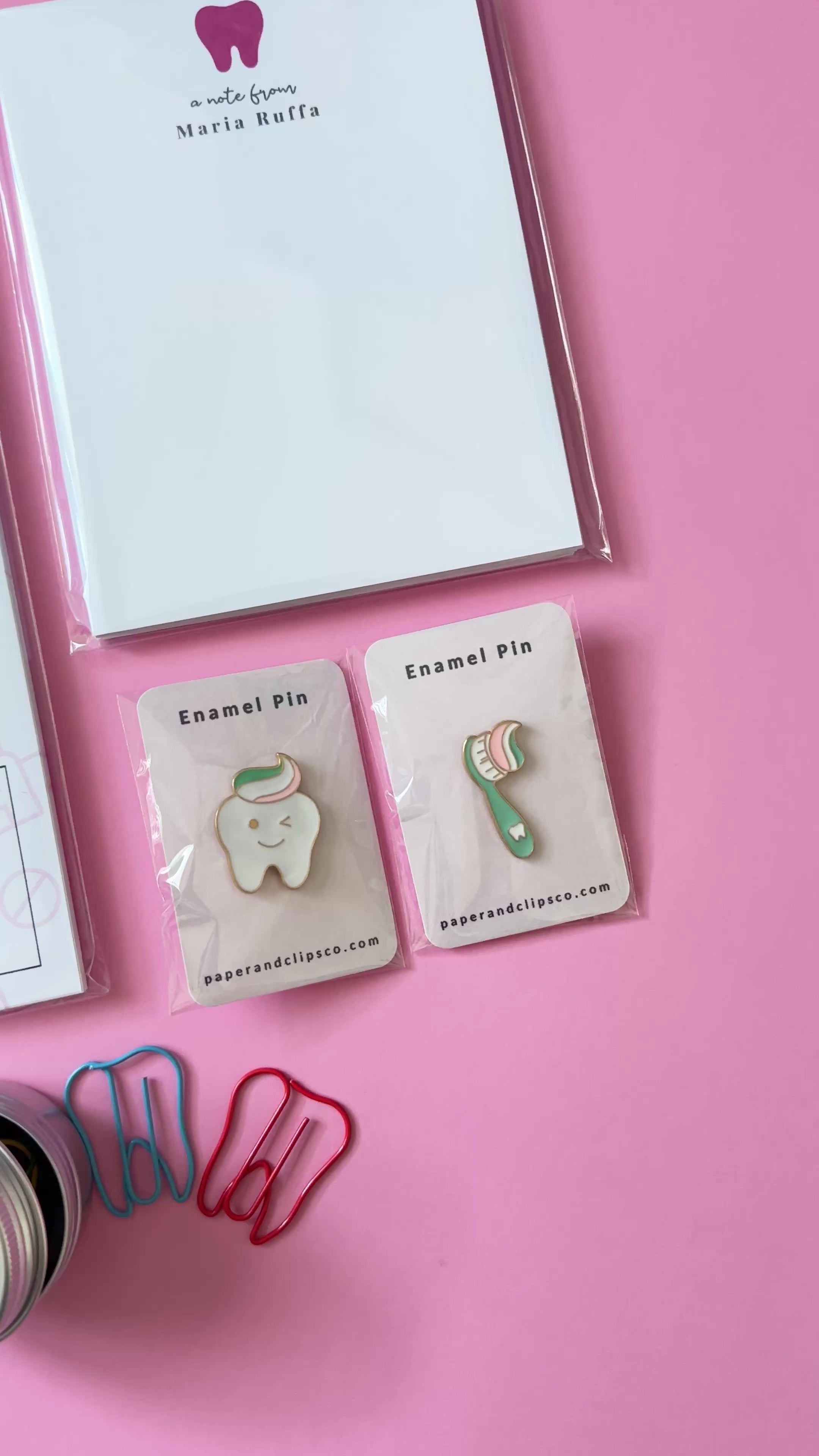 Personalized Dental Gift Set – Unique Gifts for Dentists & Hygienists